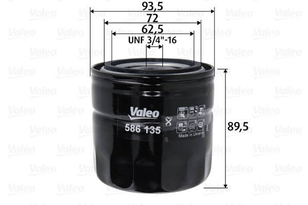 Olejový filter VALEO
